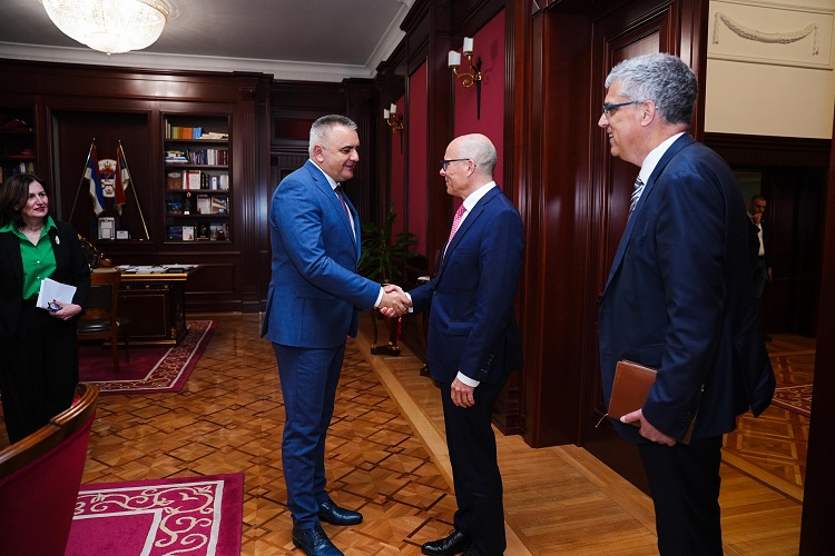 Prime Minister Minić meets with Peter Beyer, Member of the German Parliament