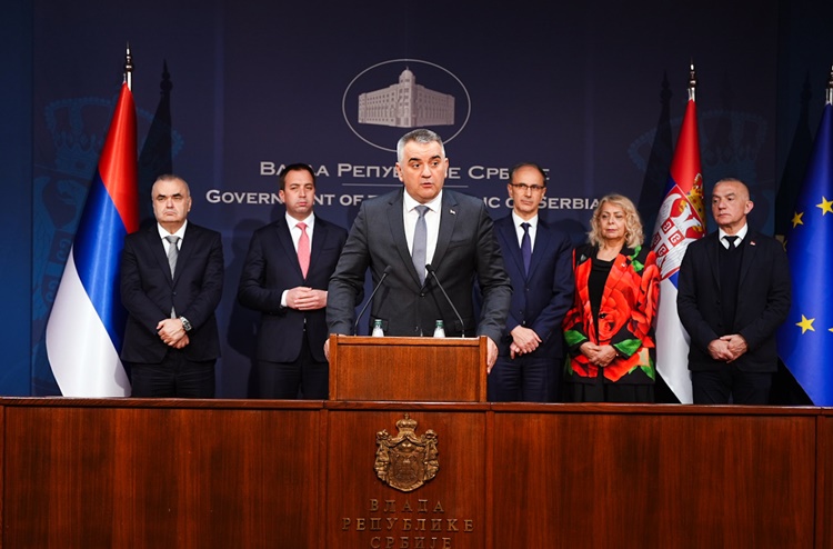 Prime Minister Minić meets with Prime Minister of Serbia Đuro Macut in Belgrade, successful cooperation of Serbia and Republic of Srpska on joint projects continues