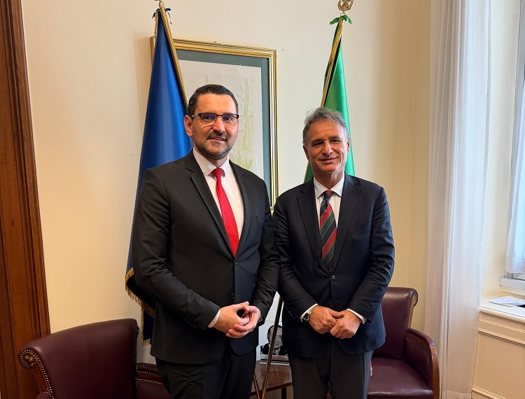 Minister Klokić in Italy: Talks on Cooperation and European Path 
