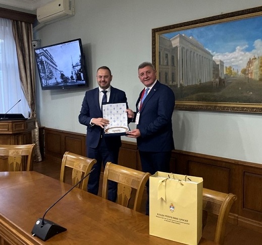 Minister Mastilović meets with Deputy Minister of Science and Education Konstantin Mogilevsky in Russia