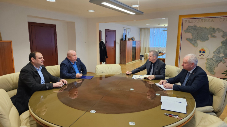 Министар Пуховац са директором Туристичке организације Републике Српске