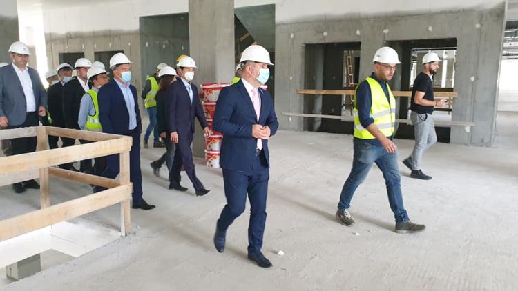 Министар Шеранић задовољан динамиком изградње нове болнице у Добоју