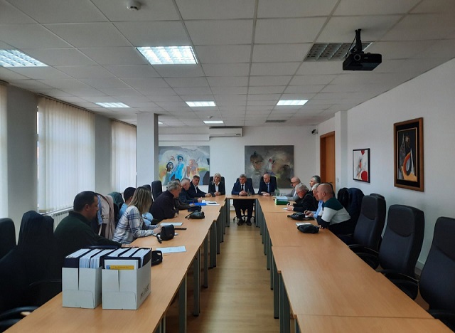 Састанак на Универзитету у Источном Сарајеву поводом иградње зграде Факултета физичког васпитања и спорта