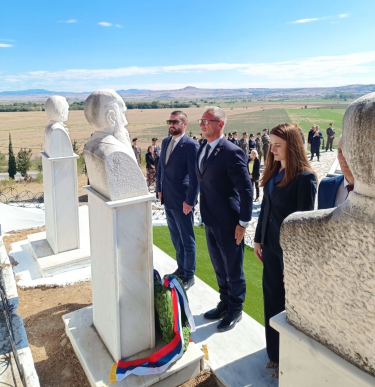 ДЕЛЕГАЦИЈЕ РЕПУБЛИКЕ СРПСКЕ И СРБИЈЕ ОДАЛЕ ПОЧАСТ САВЕЗНИЦИМА У ВЕЛИКОМ РАТУ У ПОЛИКАСТРУ