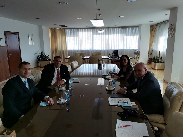 Министар Ђокић са представницима америчко-канадског конзорцијума GEDC