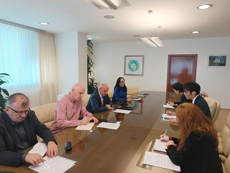 Министар Ђокић са представницима Јапанске агенције за међународну сарадњу (JICA)