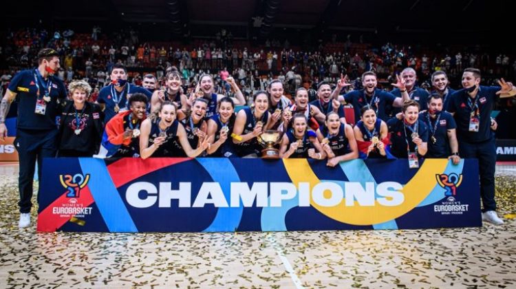 Честитка кошаркашицама Србије поводом освајања златне медаље на Европском првенству