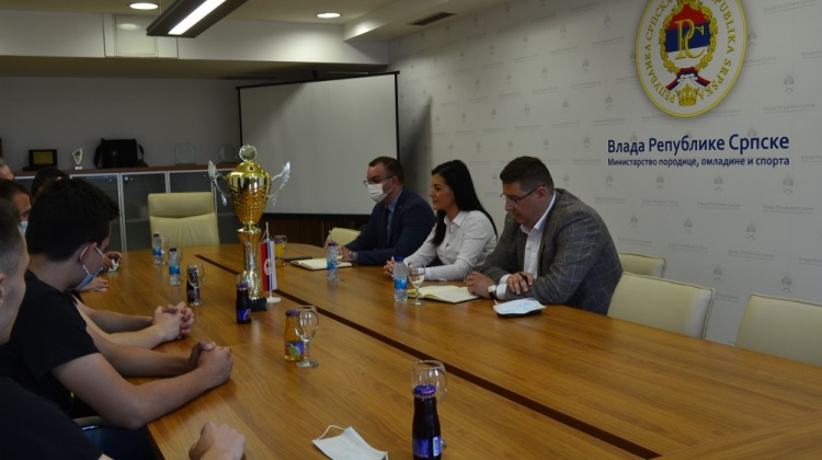 Пријем за РК „Јединство 2015“ Брчко – првака Републике Српске