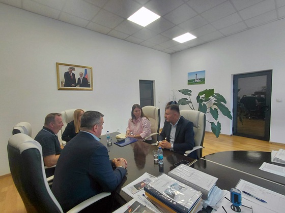 Министар Бубић у радној посјети Власеници са начелником Краљевићем
