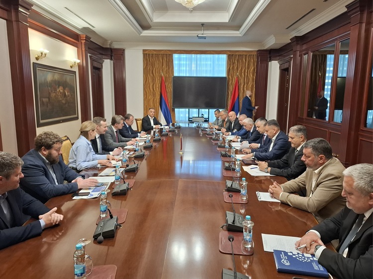 Састанак министра Бубића са делегацијом Нижњеновгородске области