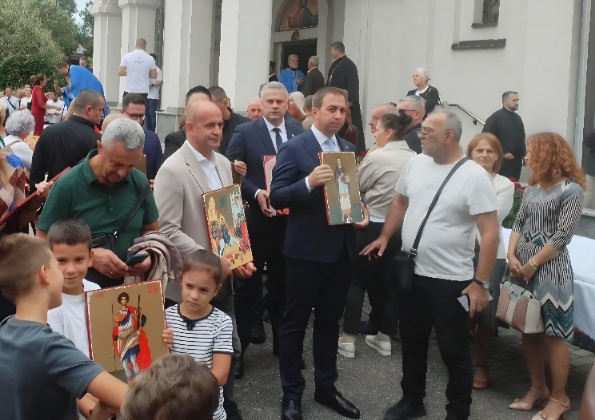 Министар Селак присуствовао обиљежавању крсне славе Саборног храма у Бијељини