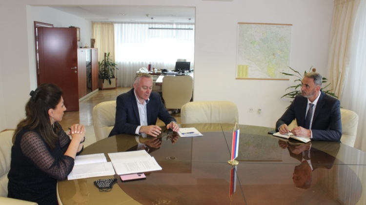 Министар Пашалић састао се са директором Канцеларије за ветеринарство БиХ Сашом Бошковићем