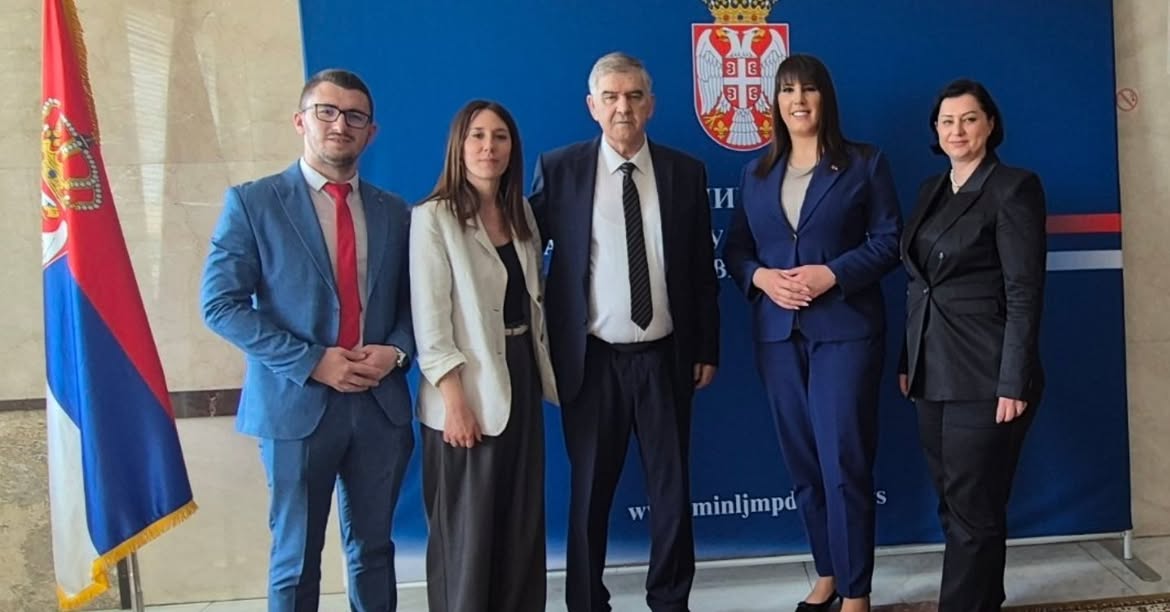 На састанку са министром за људска и мањинска права Републике Србије поново потврђена снажна сарадња у области равноправности полова и људских права